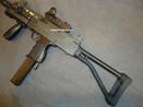 AR Stock Adapter-NO SHOW-Flat Mount for M-11 SMG 9mm